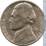 5 центов 1975 г. США(21) - 52935 - реверс