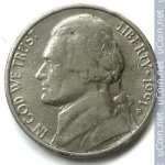 5 центов 1991 г. США(21) - 52935 - реверс