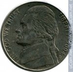 5 центов 2004 г. США(21) - 52935 - реверс