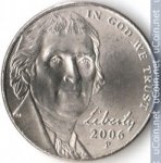 5 центов 2006 г. США(21) - 52935 - реверс