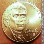 5 центов 2015 г. США(21) - 52935 - реверс