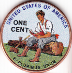1 цент 2009 г. США(21) - 52935 - аверс