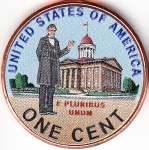 1 цент 2009 г. США(21) - 52935 - аверс