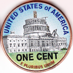 1 цент 2009 г. США(21) - 52935 - аверс