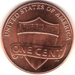 1 цент 2013 г. США(21) - 52935 - аверс