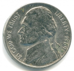 5 центов 1989 г. США(21) - 52935 - реверс