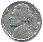 5 центов 1990 г. США(21) - 52935 - реверс