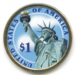 1 доллар 2016 г. США(21) - 52935 - реверс