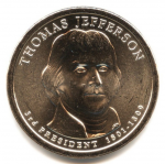 1 доллар 2007 г. США(21) - 52935 - аверс