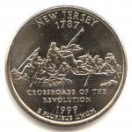25 центов 1999 г. США(21) - 52935 - реверс