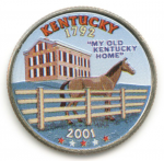 25 центов 2001 г. США(21) - 52935 - реверс