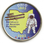 25 центов 2002 г. США(21) - 52935 - реверс