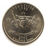 25 центов 2002 г. США(21) - 52935 - реверс