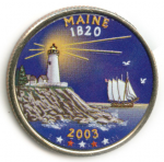 25 центов 2003 г. США(21) - 52935 - реверс