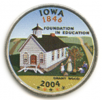25 центов 2004 г. США(21) - 52935 - реверс