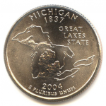 25 центов 2004 г. США(21) - 52935 - реверс