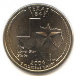 25 центов 2004 г. США(21) - 52935 - реверс