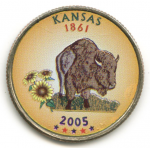 25 центов 2005 г. США(21) - 52935 - реверс