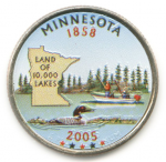 25 центов 2005 г. США(21) - 52935 - реверс