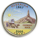 25 центов 2006 г. США(21) - 52935 - реверс