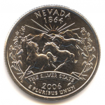 25 центов 2006 г. США(21) - 52935 - реверс