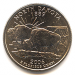 25 центов 2006 г. США(21) - 52935 - реверс