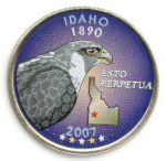 25 центов 2007 г. США(21) - 52935 - реверс