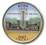 25 центов 2007 г. США(21) - 52935 - реверс