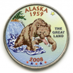 25 центов 2008 г. США(21) - 52935 - реверс