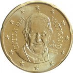 20 центов 2014 г. Ватикан(4) -86487 - аверс