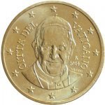 50 центов 2014 г. Ватикан(4) -86487 - аверс