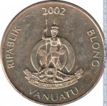 100 вату 2002 г. Вануату(3) -357 - аверс