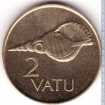 2 вату 2002 г. Вануату(3) -357 - реверс