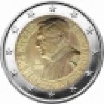 2евро 2007 г. Ватикан(4) -86487 - аверс