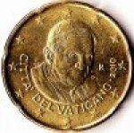 20 центов 2010 г. Ватикан(4) -86487 - аверс