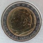 2 евро 2005 г. Ватикан(4) -86487 - аверс