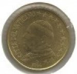 50 центов 2005 г. Ватикан(4) -86487 - аверс