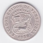 5 сентимо 1938 г. Венесуэла(4) - 554 - реверс