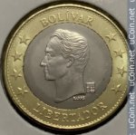 1 боливар 2018 г. Венесуэла(4) - 554 - реверс