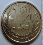 12 1/2 сентимо 2007 г. Венесуэла(4) - 554 - реверс