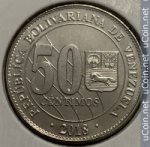 50 сентимо 2018 г. Венесуэла(4) - 554 - аверс