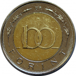 100 форинтов 1998 г. Венгрия(4) - 2234 - аверс