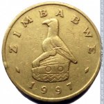2 доллара 1997 г. Зимбабве(8) - 550 - аверс